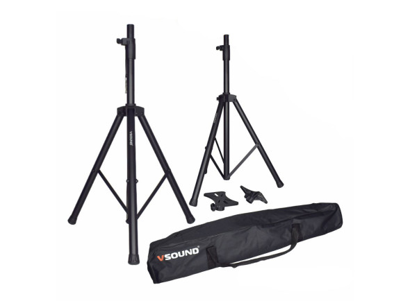 VSOUND Conjunto 2 Suportes P/Colunas C/Bolsa 1.8M 30 KG VSOUND Conjunto 2 Suportes P/Colunas C/Bolsa 1.8M 30 KG